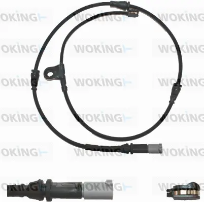 Warning Contact, brake pad wear (001135)