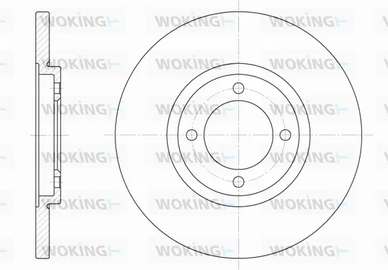 Brake Disc (D6362.00)