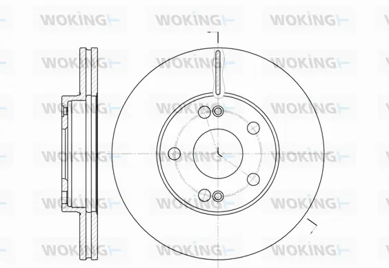 Brake Disc (D6227.11)