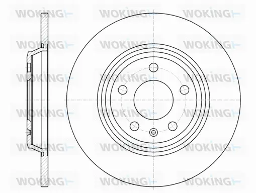 Brake Disc (D61112.00)
