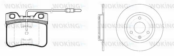 Brake Kit, disc brake (83473.02)