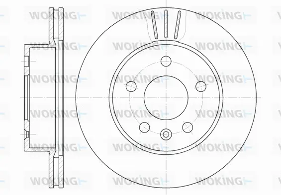 Brake Disc (D6460.10)