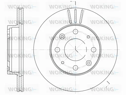 Brake Disc (D6368.10)
