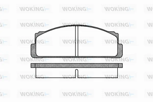 Brake Pad Set, disc brake (P1223.00)