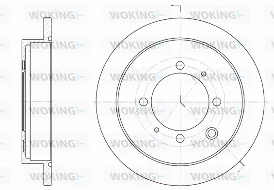 Brake Disc (D6907.00)