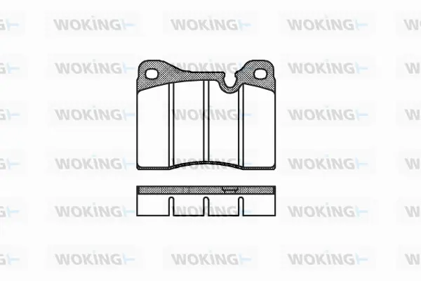 Brake Pad Set, disc brake (P1113.20)