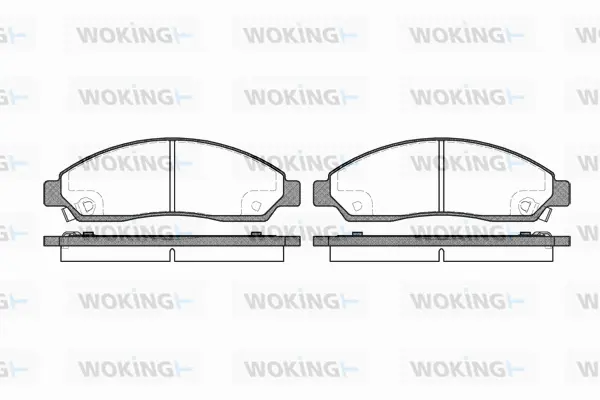 Brake Pad Set, disc brake (P11983.14)