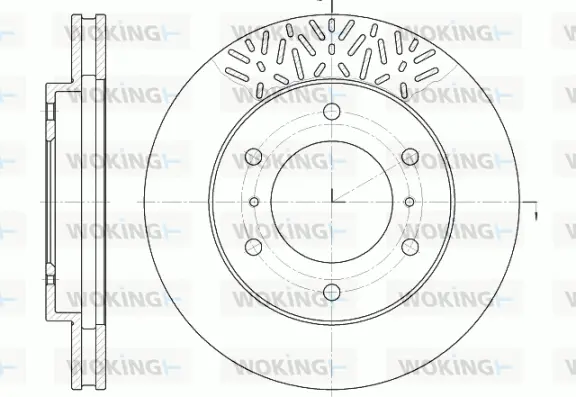 Brake Disc (D6639.10)