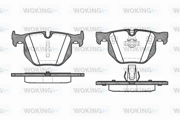 Brake Pad Set, disc brake (P2813.60)