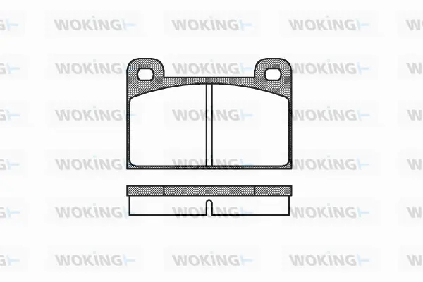 Brake Pad Set, disc brake (P1183.00)