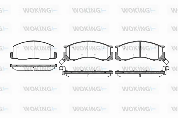 Brake Pad Set, disc brake (P2063.32)