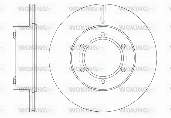 Brake Disc (D6497.10)