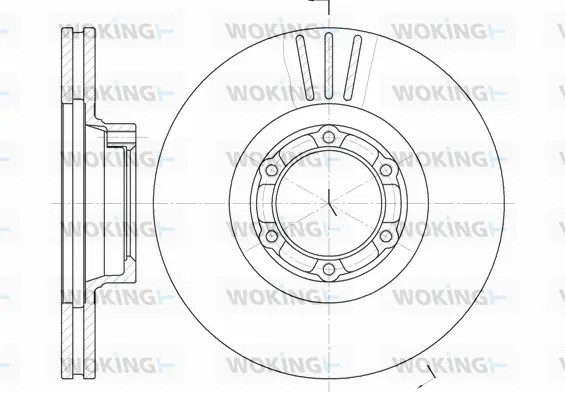 Brake Disc (D6157.10)