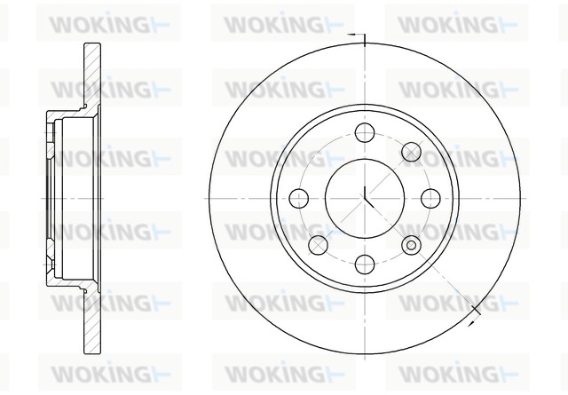 Brake Disc (D6059.00)