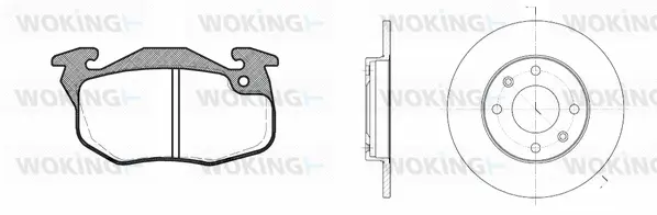 Brake Kit, disc brake (80923.00)