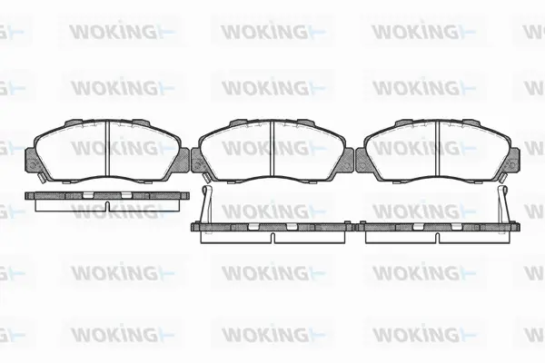 Brake Pad Set, disc brake (P2513.02)