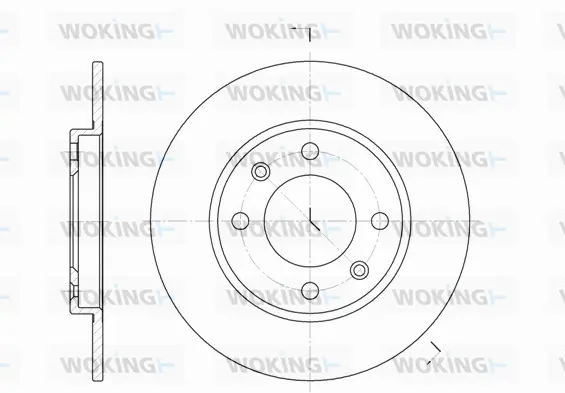 Brake Disc (D6128.00)