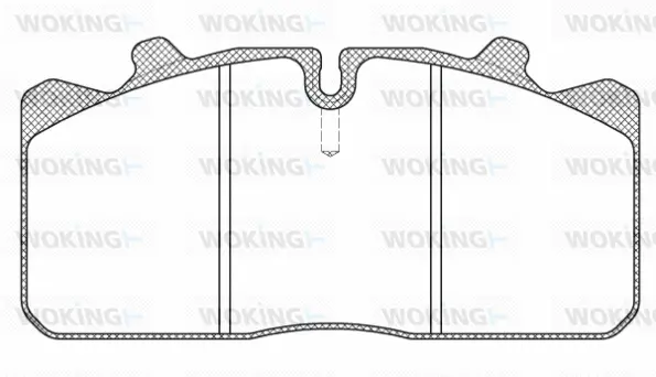 Brake Pad Set, disc brake (JSA 7583.10)