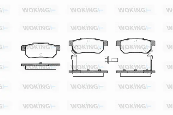 Brake Pad Set, disc brake (P3333.02)