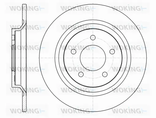 Brake Disc (D61113.00)
