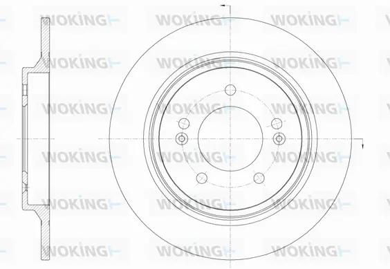 Brake Disc (D61571.00)