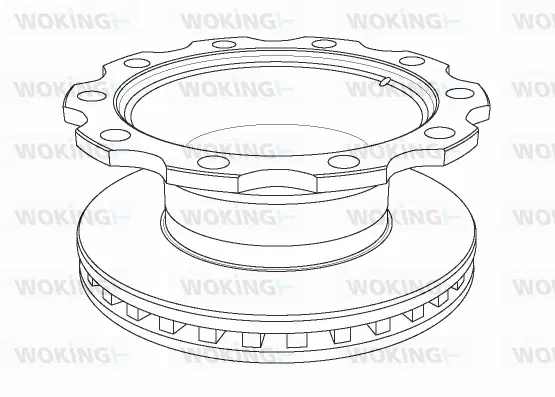 Brake Disc (NSA1172.20)