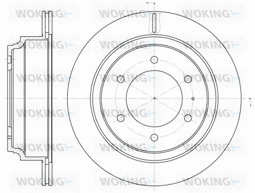 Brake Disc (D6515.10)