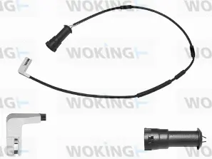 Warning Contact, brake pad wear (001044)