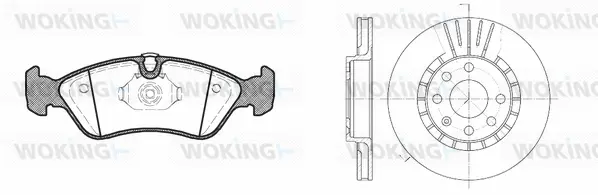 Brake Kit, disc brake (83863.01)