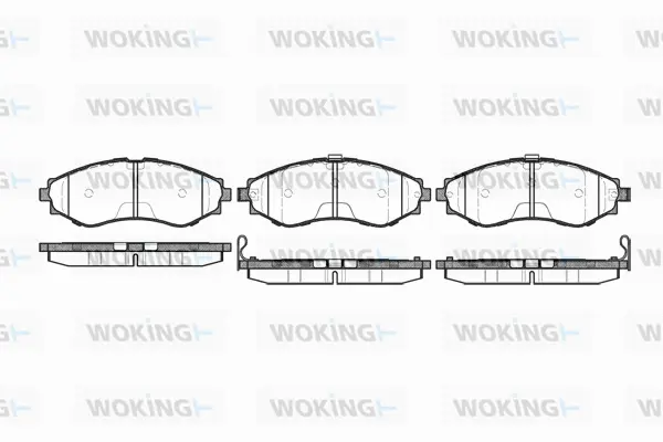 Brake Pad Set, disc brake (P7453.32)