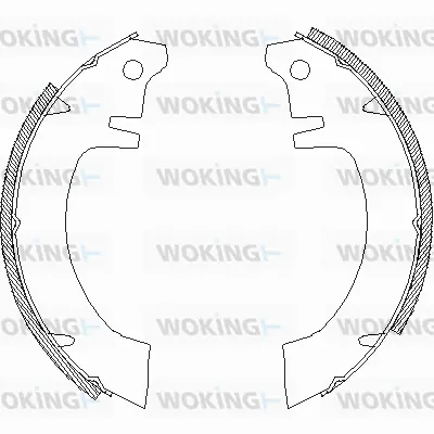 Brake Shoe (Z4012.00)