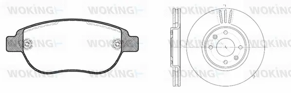 Brake Kit, disc brake (89413.00)