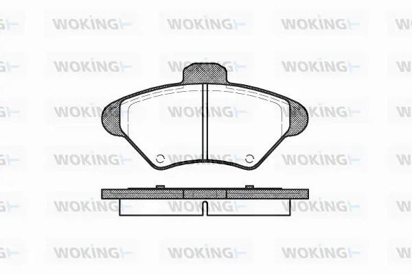 Brake Pad Set, disc brake (P5523.00)