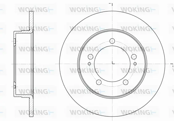 Brake Disc (D6918.00)