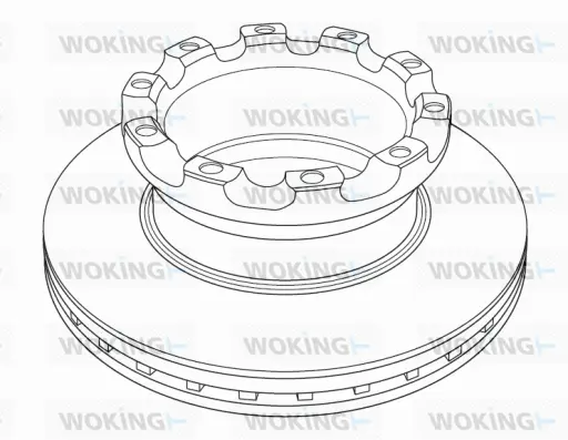 Brake Disc (NSA1225.20)