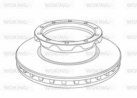 Brake Disc (NSA1050.20)