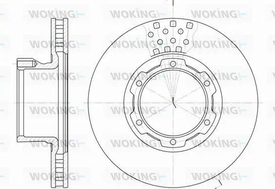 Brake Disc (D61177.10)