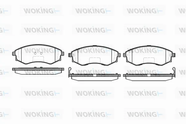 Brake Pad Set, disc brake (P2183.52)