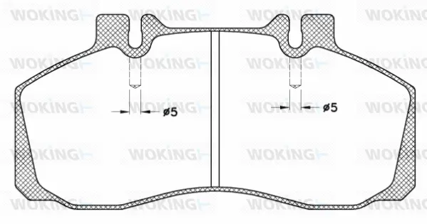 Brake Pad Set, disc brake (JSA 3453.20)