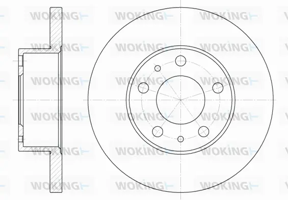 Brake Disc (D6473.00)