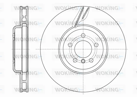 Brake Disc (D61598.10)