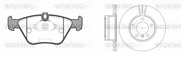 Brake Kit, disc brake (83703.00)