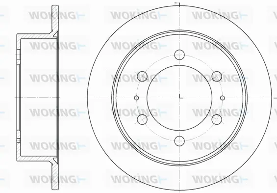 Brake Disc (D6784.00)