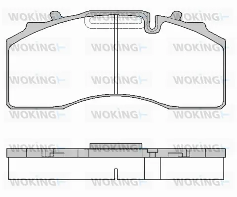 Brake Pad Set, disc brake (JSA 15153.80)