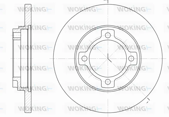 Brake Disc (D6522.00)