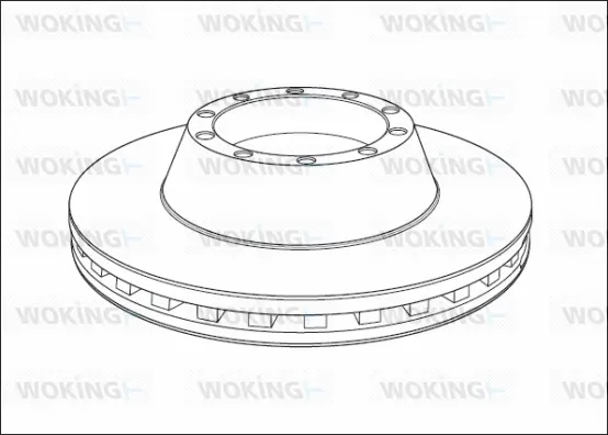 Brake Disc (NSA1013.20)