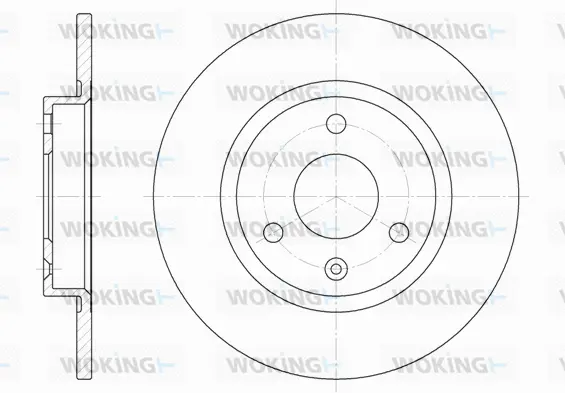 Brake Disc (D6129.00)