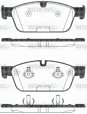 Brake Pad Set, disc brake (P14113.00)