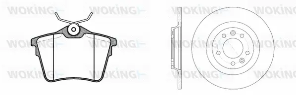Brake Kit, disc brake (810033.00)