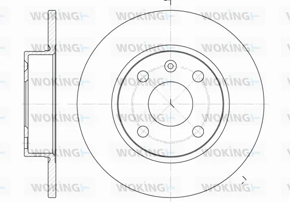 Brake Disc (D6738.00)
